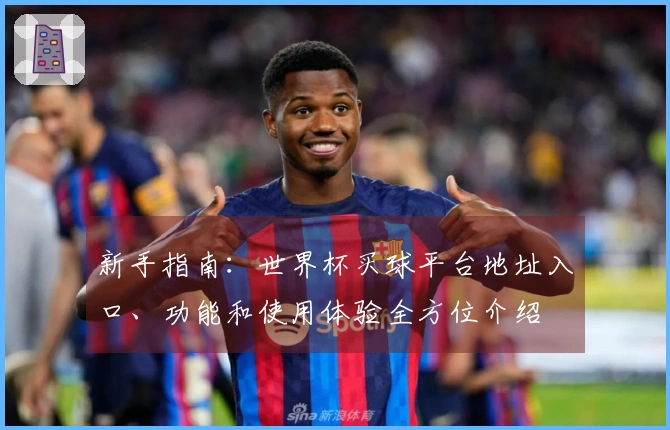 新手指南：世界杯买球平台地址入口、功能和使用体验全方位介绍