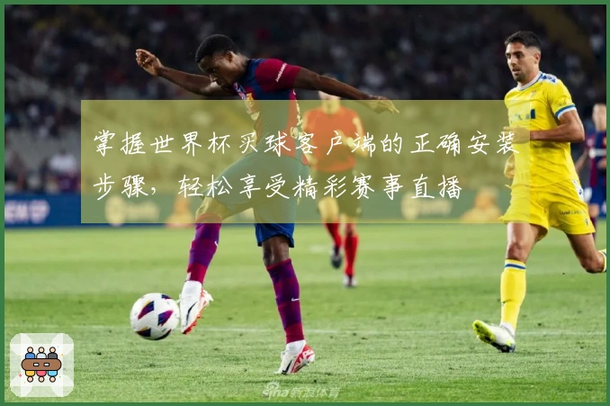 掌握世界杯买球客户端的正确安装步骤，轻松享受精彩赛事直播